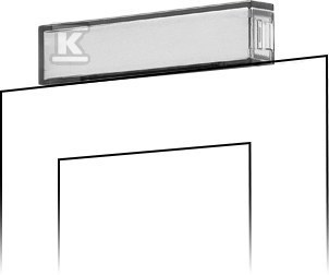 SZYLD OPISOWY MAŁY TRANSP.CIEMNY SIMON5