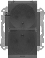 GN.2-KR.Z/U IP44 TR. GRAFIT.MAT SIMON55