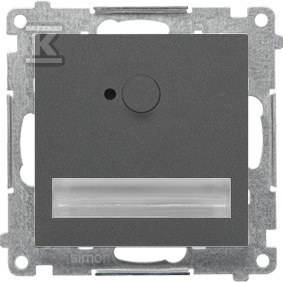 OPR.LED 14V CZ.RU.B3100 GRAFIT.M.SIMON55