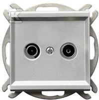 GN.RTV PRZE.ZAP 16DB SREBRO MAT SONATA